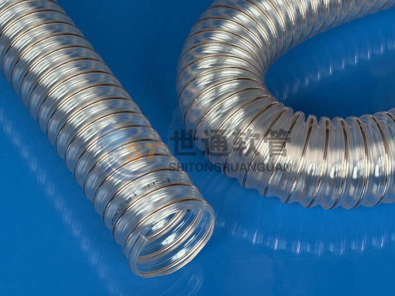 PU 鋼絲軟管,PU 鋼絲增強(qiáng)軟管,聚氨酯鋼絲軟管,耐磨 PU 鋼絲軟管,阻燃防靜電PU鋼絲軟管 